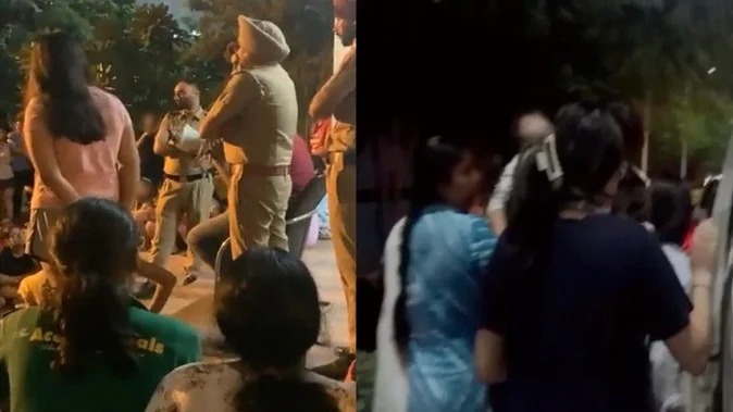 लड़कियों के नहाते और कपडे बदलते बनाती थी विडियो पंजाब