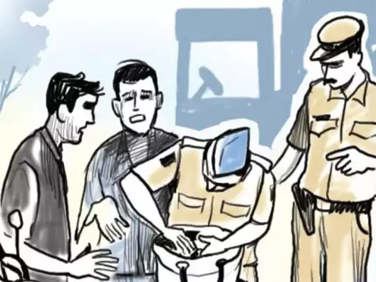 गांजे की खेप लेकर पहुंचे तस्कर पुलिस ने दबोचे।