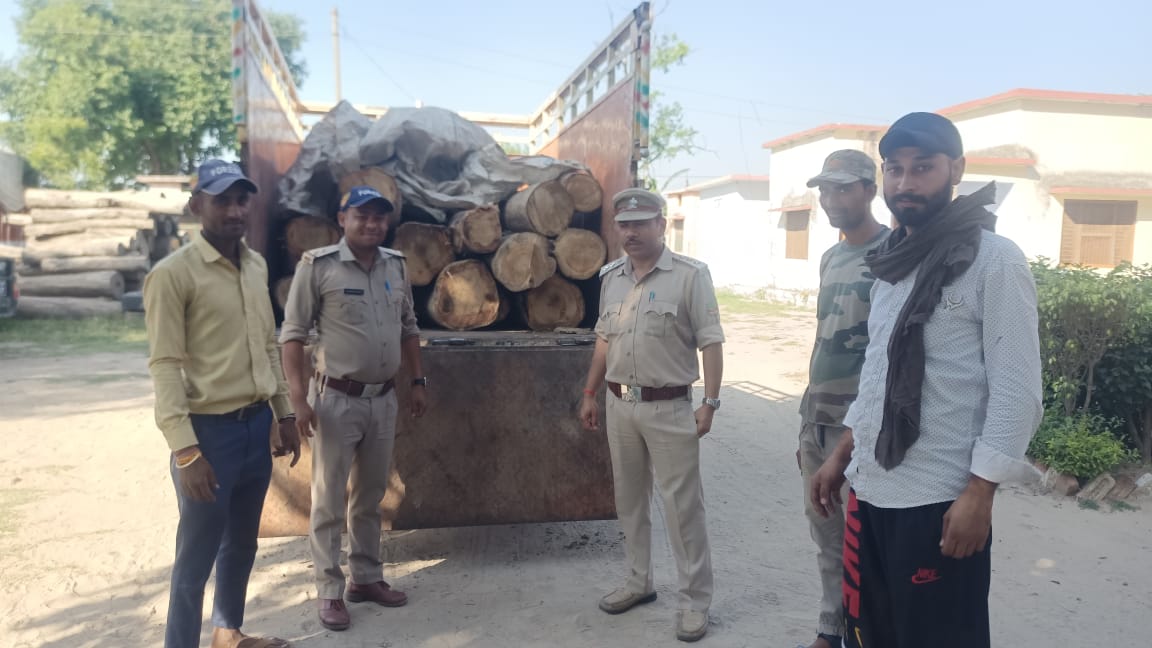 वन विभाग टीम की माफियाओं पर कार्यवाही डीएफओ प्रकाश चंद्र आर्य ने दी वार्निंग जाने पूरी ख़बर