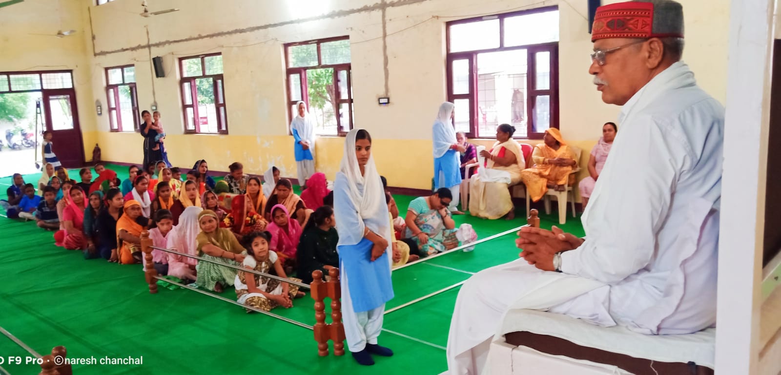 सत्संग का हुआ आयोजन