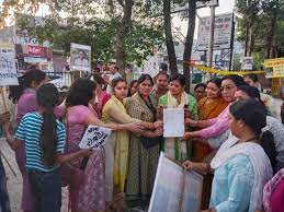 जनाक्रोश रैली: अनन्या और साक्षी की हत्या में उबला अखिल भारतीय कायस्थ महासभा