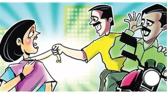 सोने की चेन छीनकर झपटमार, हुआ फरार, पुलिस को दी तहरीर
