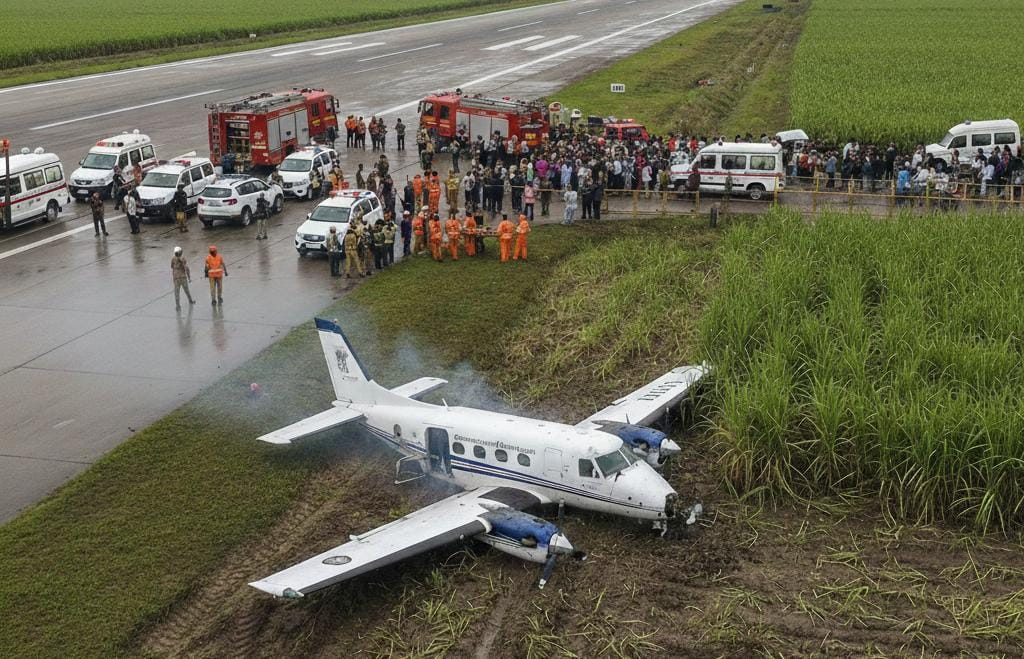 Ajit Pawar Plane Crash: बारामती में उपमुख्यमंत्री अजित पवार का विमान दुर्घटनाग्रस्त, अस्पताल में भर्ती!