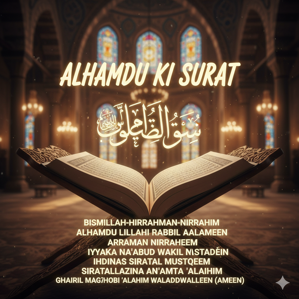 Alhamdu Ki Surat Hindi Mein: नमाज़ की सबसे ज़रूरी सूरत, जानें इसका अर्थ और फ़ज़ीलत