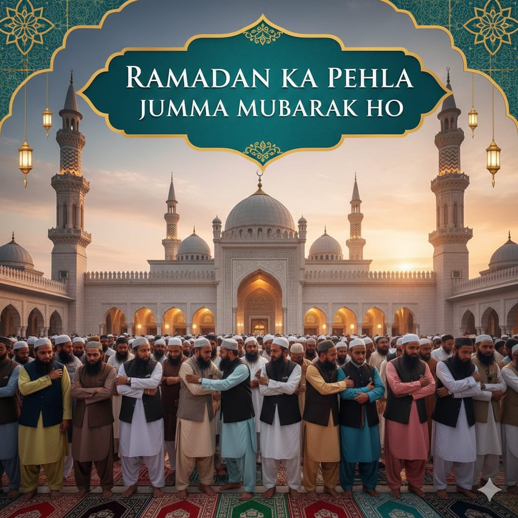 रमजान का पहला जुम्मा: बरकत, रहमत और मगफिरत का खास दिन
