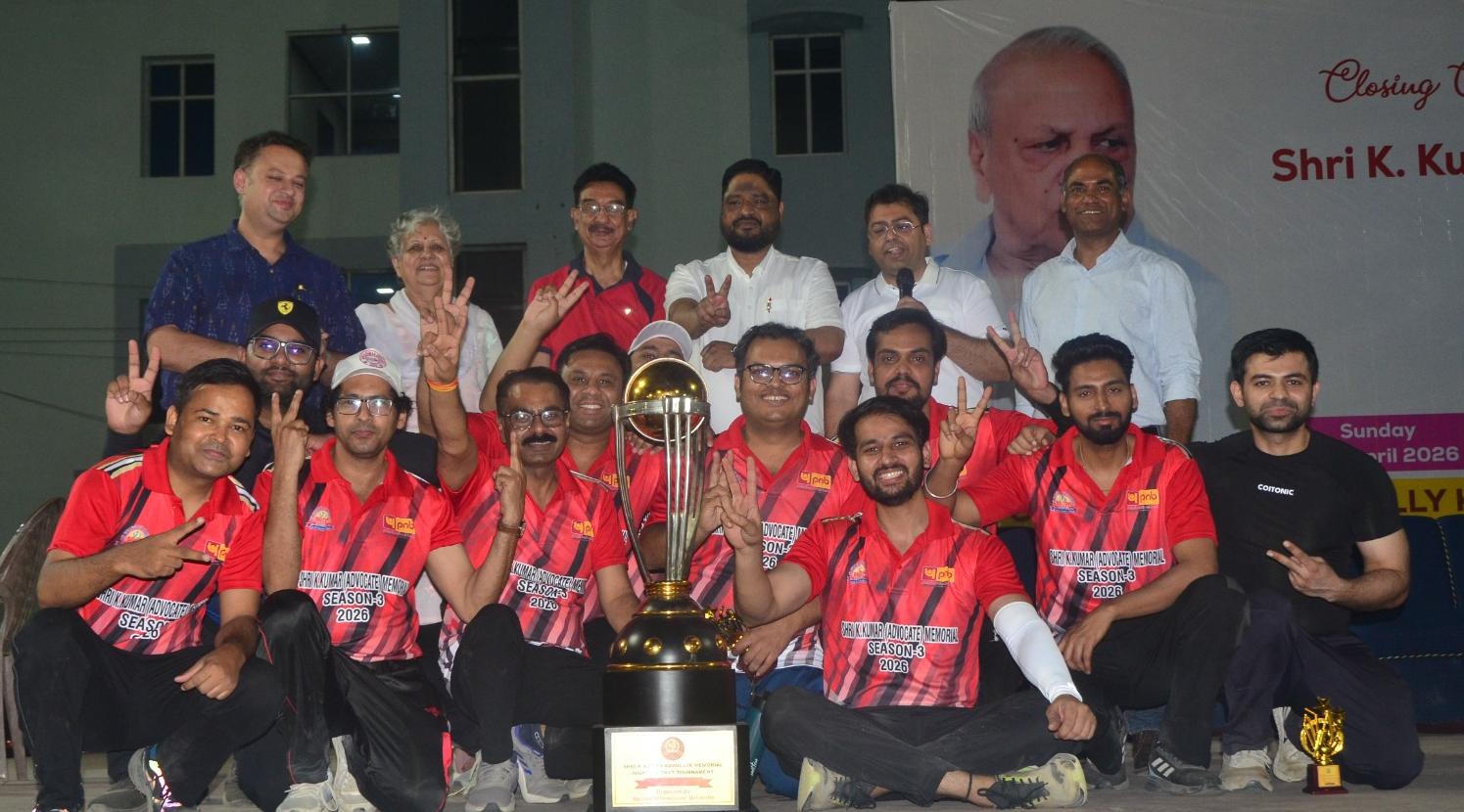 फैकल्टी क्रिकेट लीग का भव्य समापन, फार्मेसी किंग्स बनी चैंपियन, BIU फैकल्टी की नाइट लीग में 8 टीमों की भागीदारी, खेल भावना और उत्साह के बीच हुआ शानदार समापन