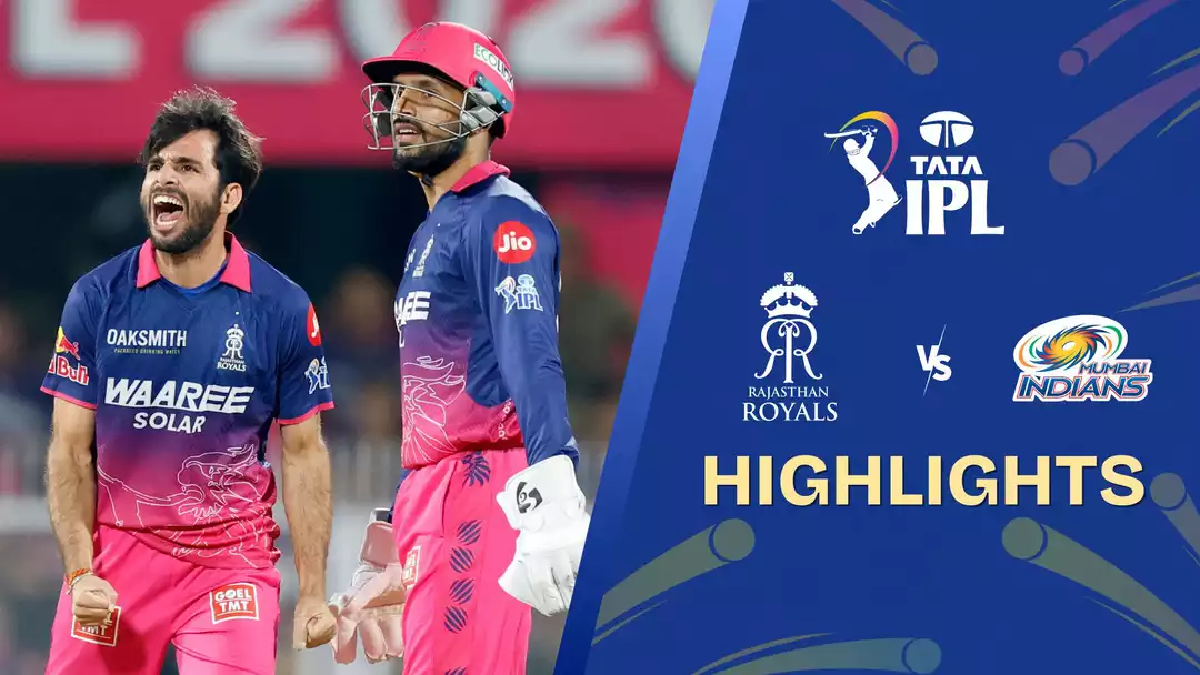 राजस्थान रॉयल्स vs मुंबई इंडियंस मैच: बारिश ने बिगाड़ा खेल, स्कोरकार्ड में RR रहा आगे