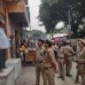 पैदल गश्त के दौरान पुलिस ने व्यापारियों को सीसीटीवी कैमरे लगाने के लिए किया प्रेरित