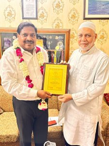 अखिल भारतीय अब्बासी वेलफेयर एसोसिएशन ने मुकीत अब्बासी को सम्मानित कर प्रदेश अध्यक्ष की जिम्मेदारी सौंपी