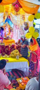 पूर्व सांसद ने फीता काटकर गणेश चतुर्थी कार्यक्रम का श्री गणेश किया